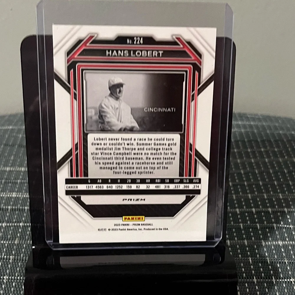 All-Time Great! ⚾️ Hans Lobert Panini Prizm Baseball MLB Trading Card #224